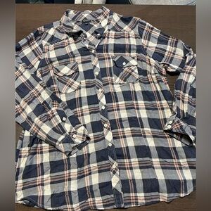 Torrid Plaid Collard Shirt